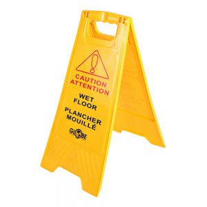 A product image of Wet Floor Sign English/French