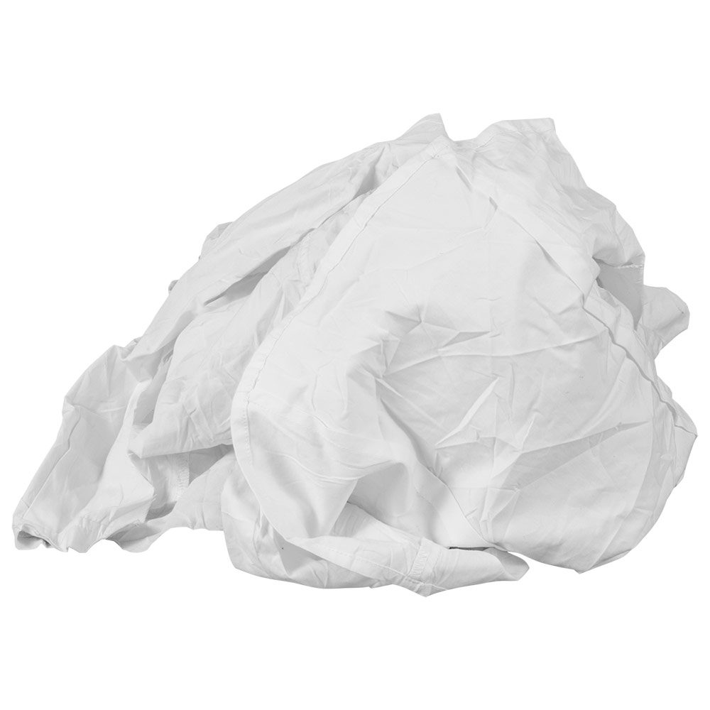 White Sheeting Wipers - 25 lb Box Wipers