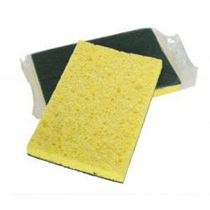 Cellulose Scour Sponge - 6" X 4" - 50/case Wipers