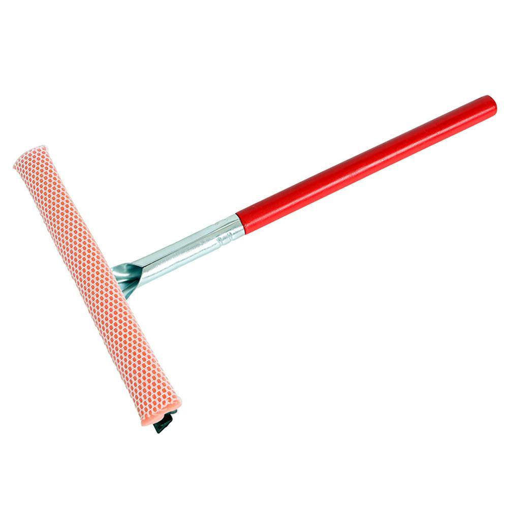 10" Wide Auto Winshield Squeegee - 22" Long Handle - Saltex