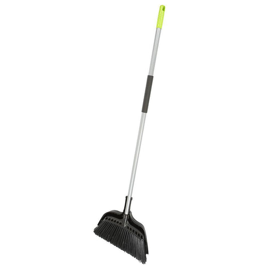 16 Jumbo" Commercial Angle Broom with 15" Dustpan - Saltex