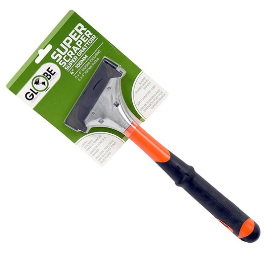 4" Heavy duty scraper, 12" Handle - Saltex