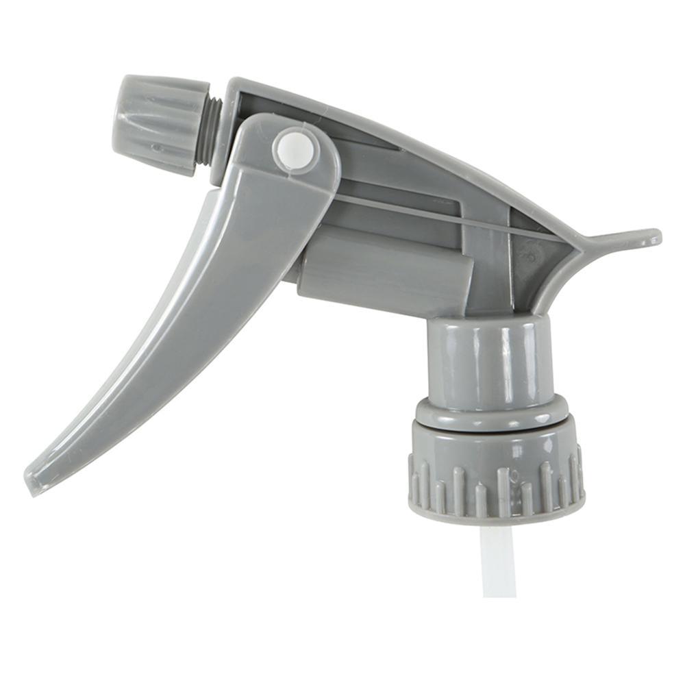 Chemical Resistant Trigger Sprayer Grey - 9.25" Tube - Saltex