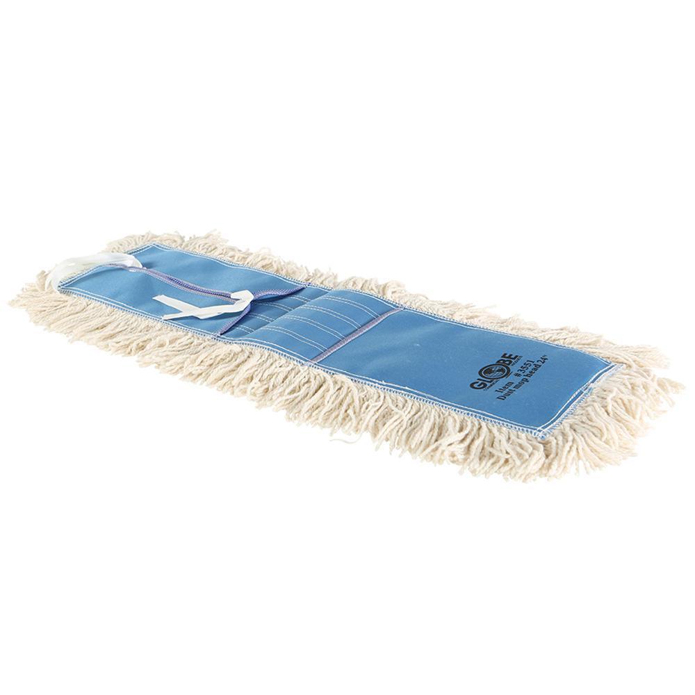 Cotton Dust Mop 24" x 5" Tie-On - Saltex