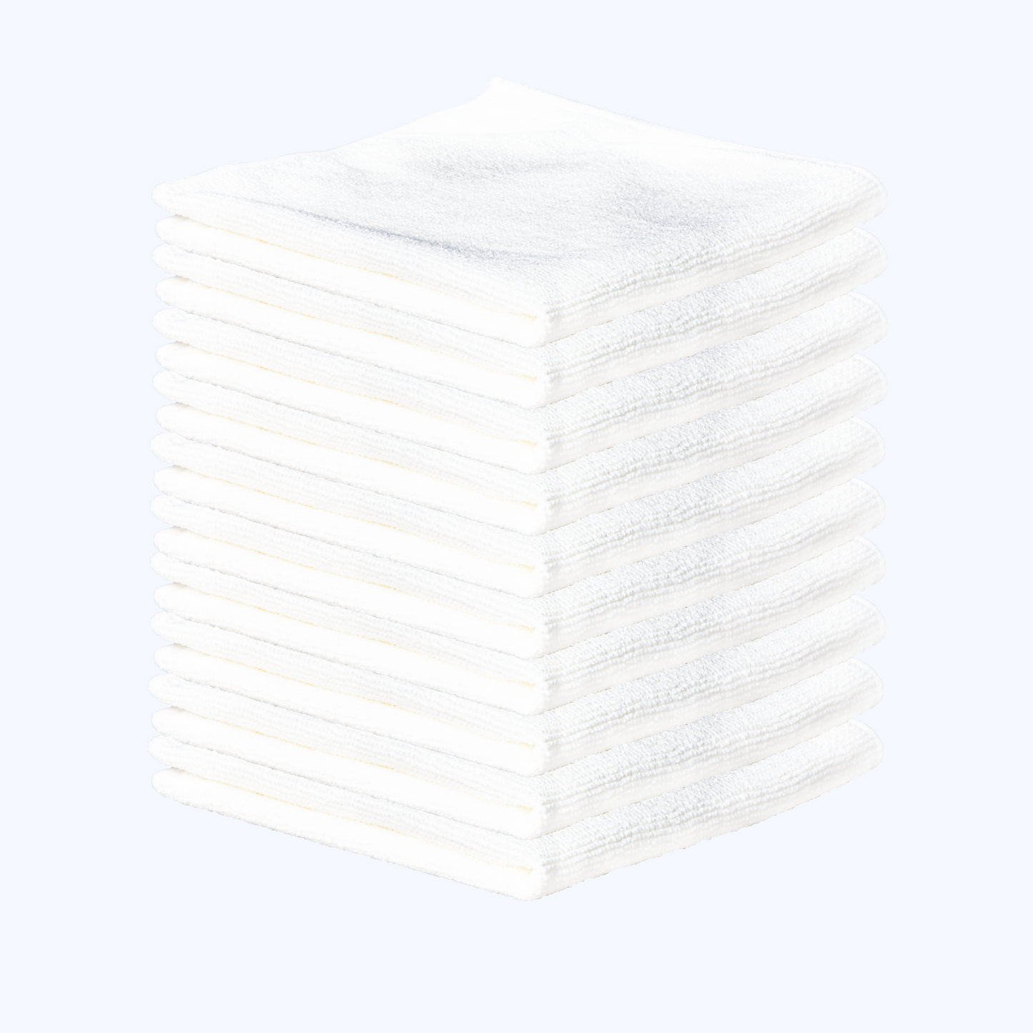 12" x 12" Dual Sided Disposable Microfiber Cloths