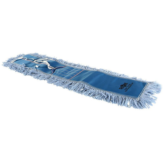 Pro-Stat Dust mop head 36" x 5" Blue Tie-On - Saltex