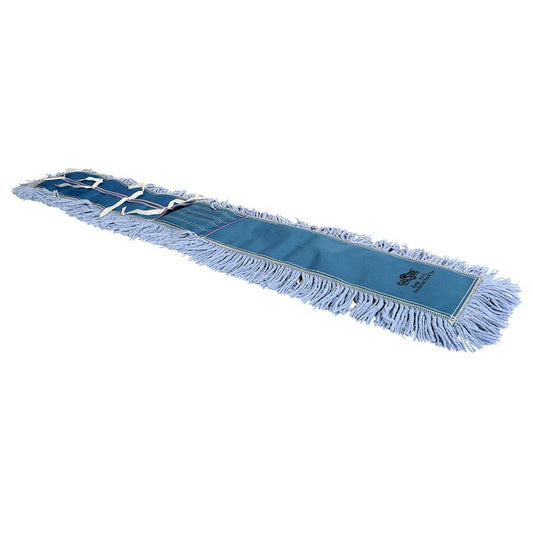 Pro-Stat Dust mop head 48" x 5" Blue Tie-On - Saltex