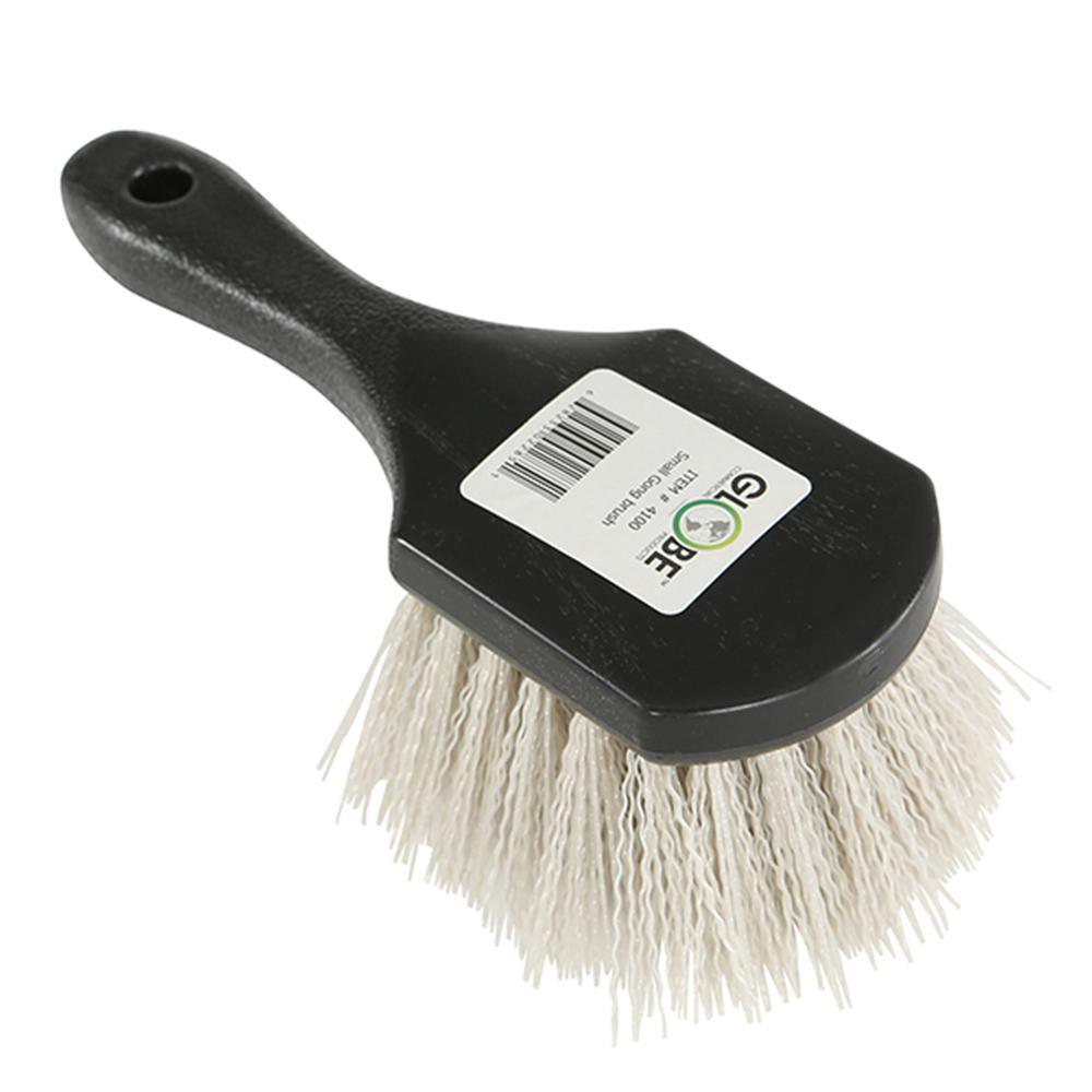 Short Handle Gong Brush - Stiff Fiber - Saltex