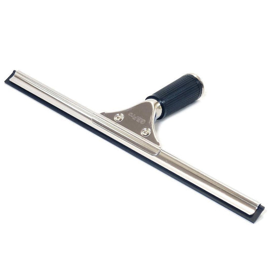 Stainless Steel Squeegee Complete with Channel and Rubber 10" - Saltex