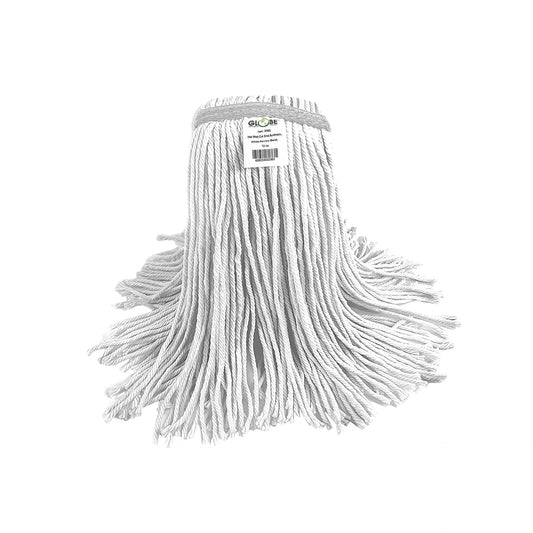 Synthetic Wet mop Narrow Band Cut End White - Saltex