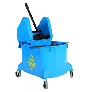 A product image of 35 Qt Downpress Bucket and Wringer  Blue
