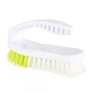 A product image of 6" Synthetic Iron-Handle Scrub Brush