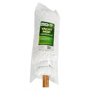 A product image of 16oz Synthetic Wire Bound Mop w/ 54" Wood Handle