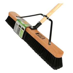 A product image of 24" Assembled Wood Block Contractor push broom-Medium