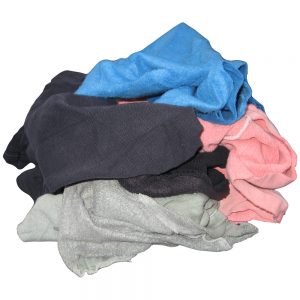 Coloured Fleece Wipers (Sweatshirt) - 50 lb Box Wipers